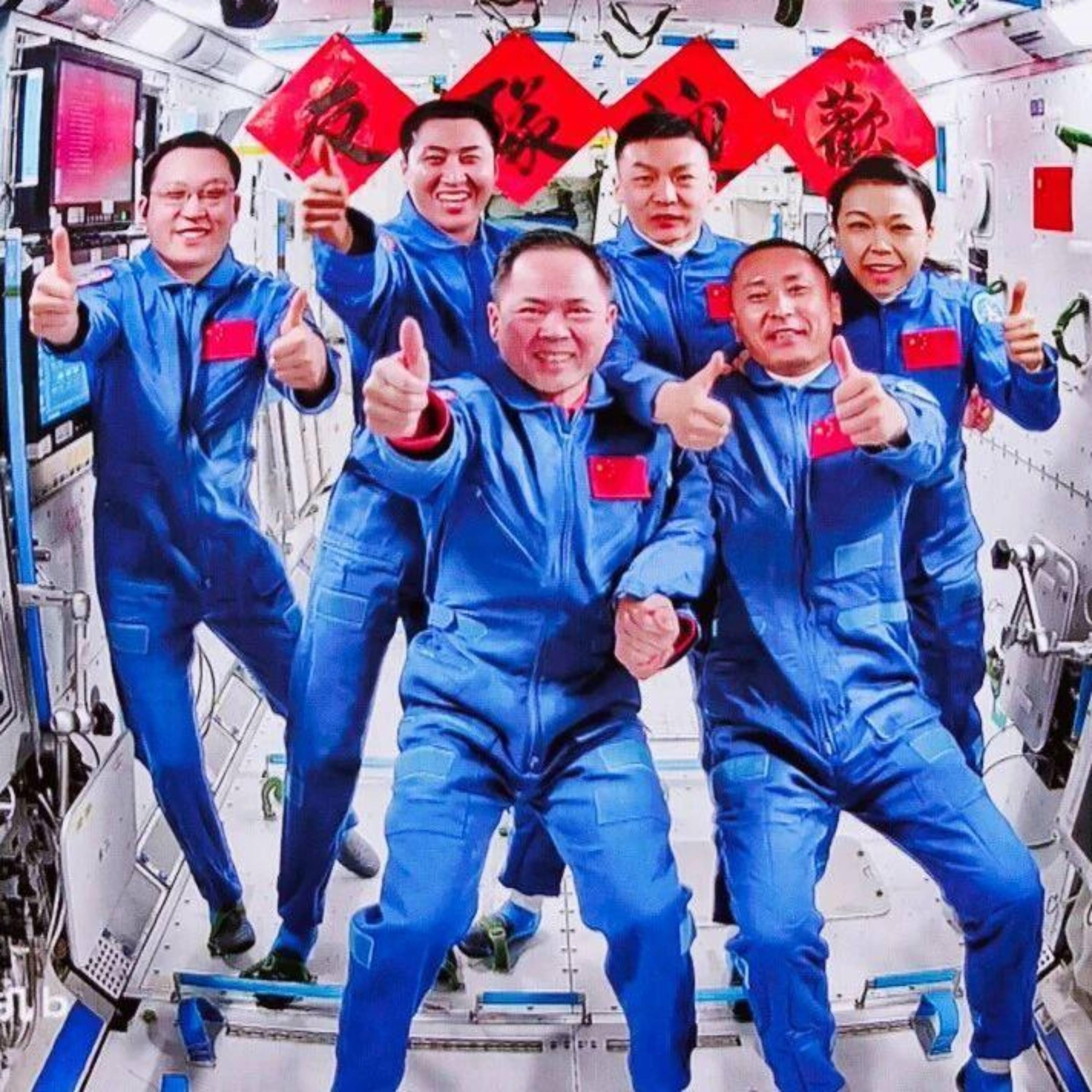 Shenzhou-23 astronauts enter Tiangong space station