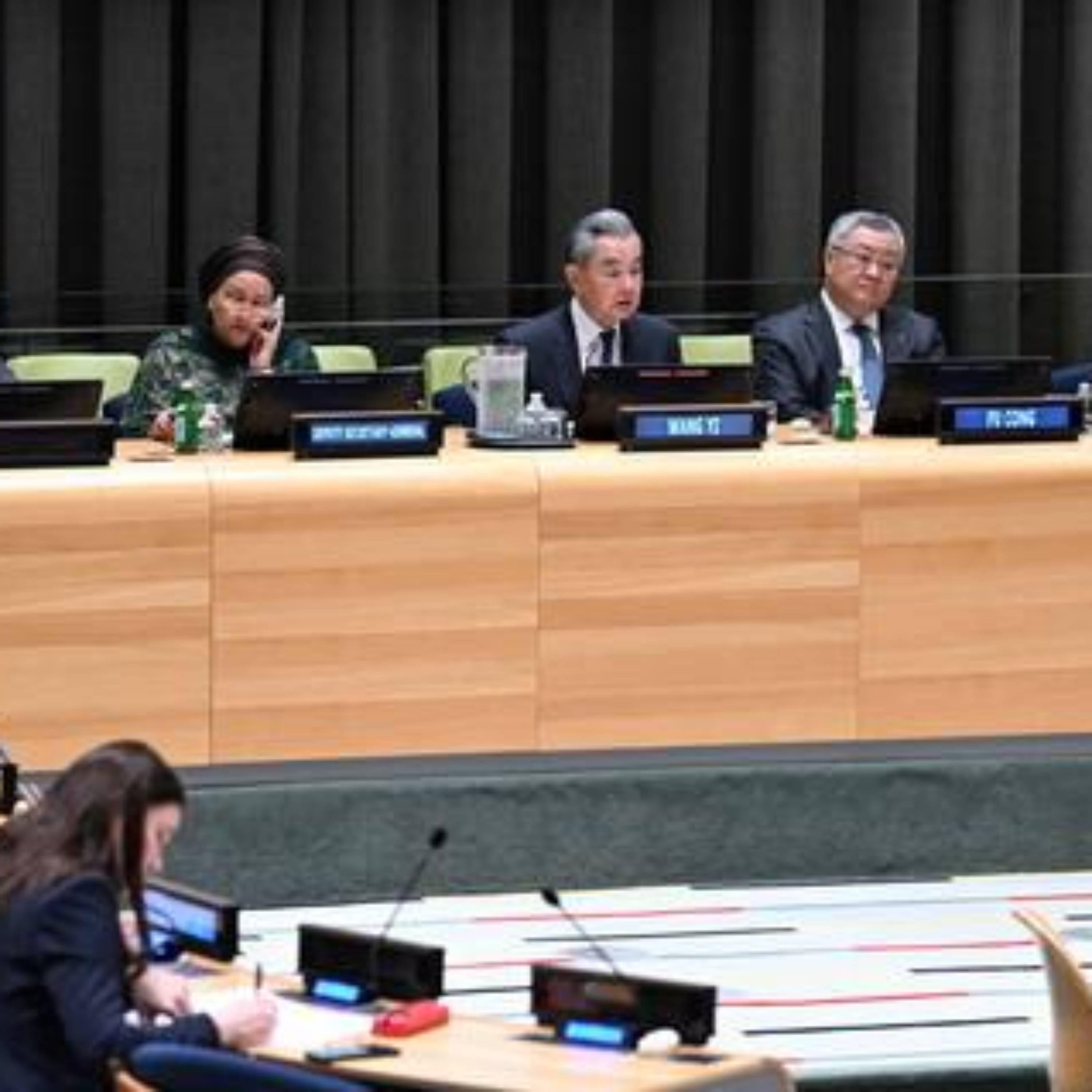 Wang Yi puts forward new proposals on global governance