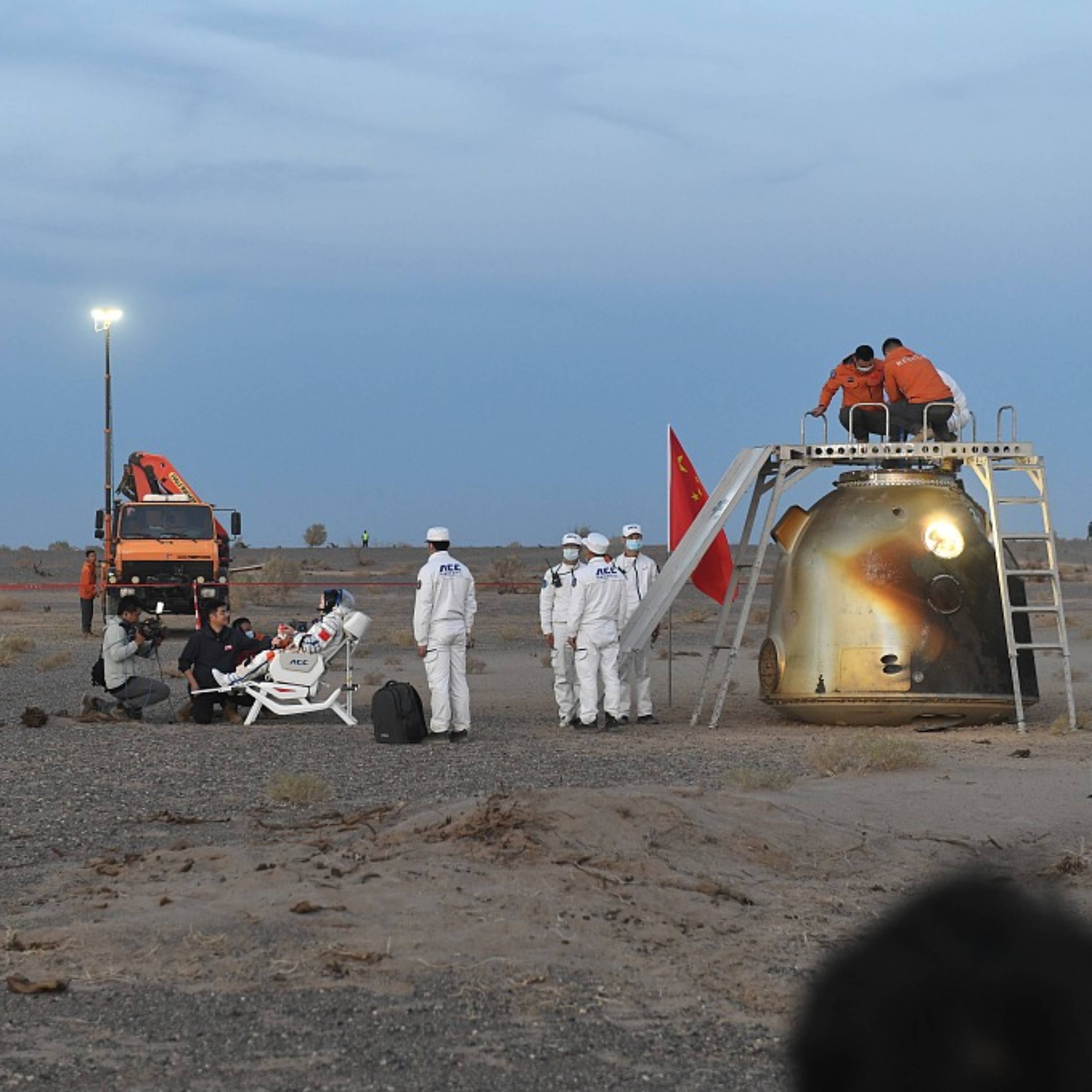 China's space station lands new batch of samples for experiments episode artwork