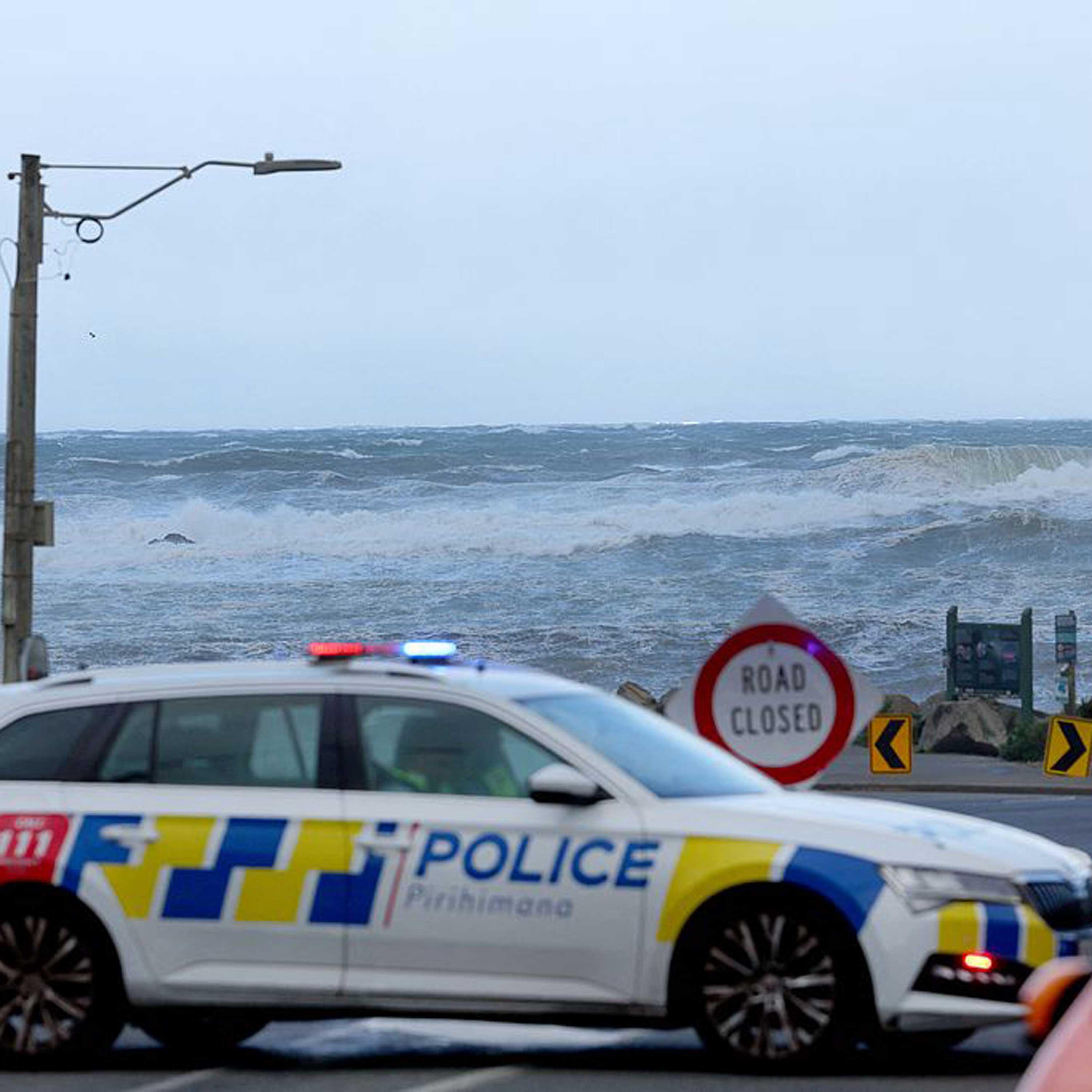 Massive swells, gales batter New Zealand capital