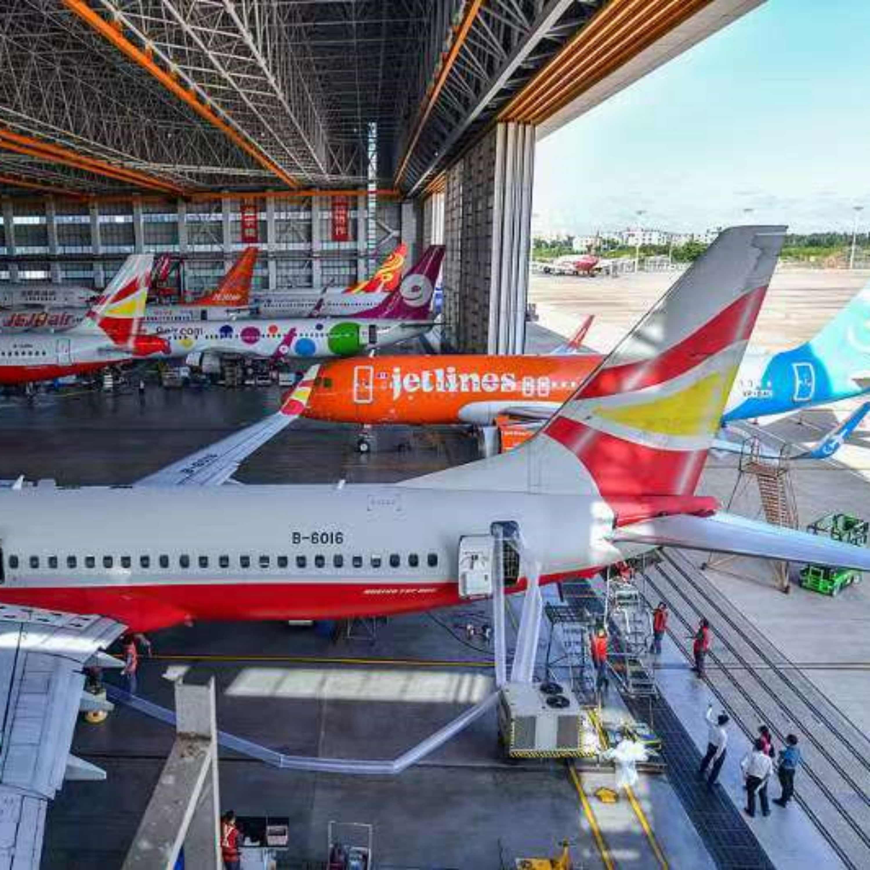 First aircraft dismantling project in Hainan FTP launches
