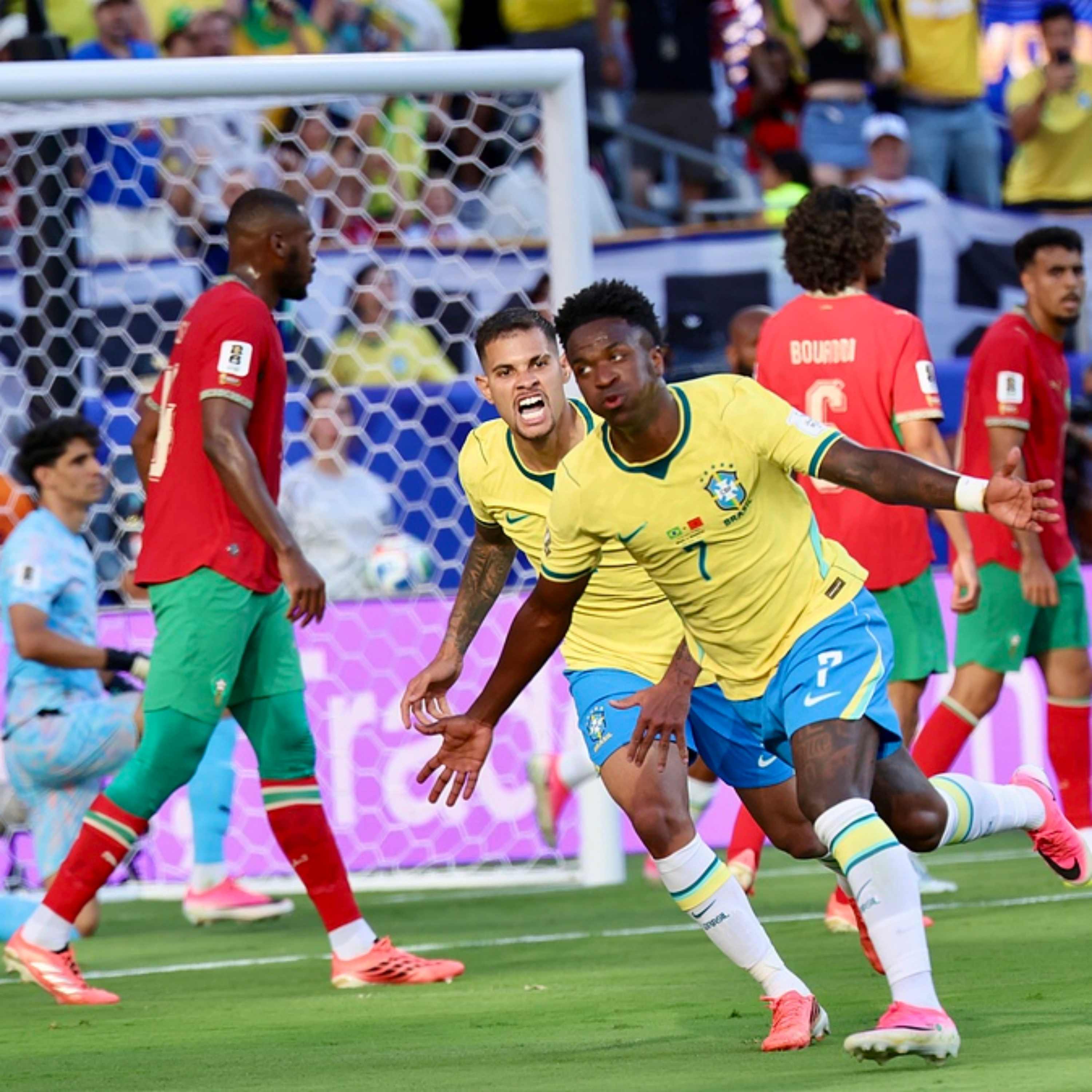 Vinicius earns Brazil draw with Morocco