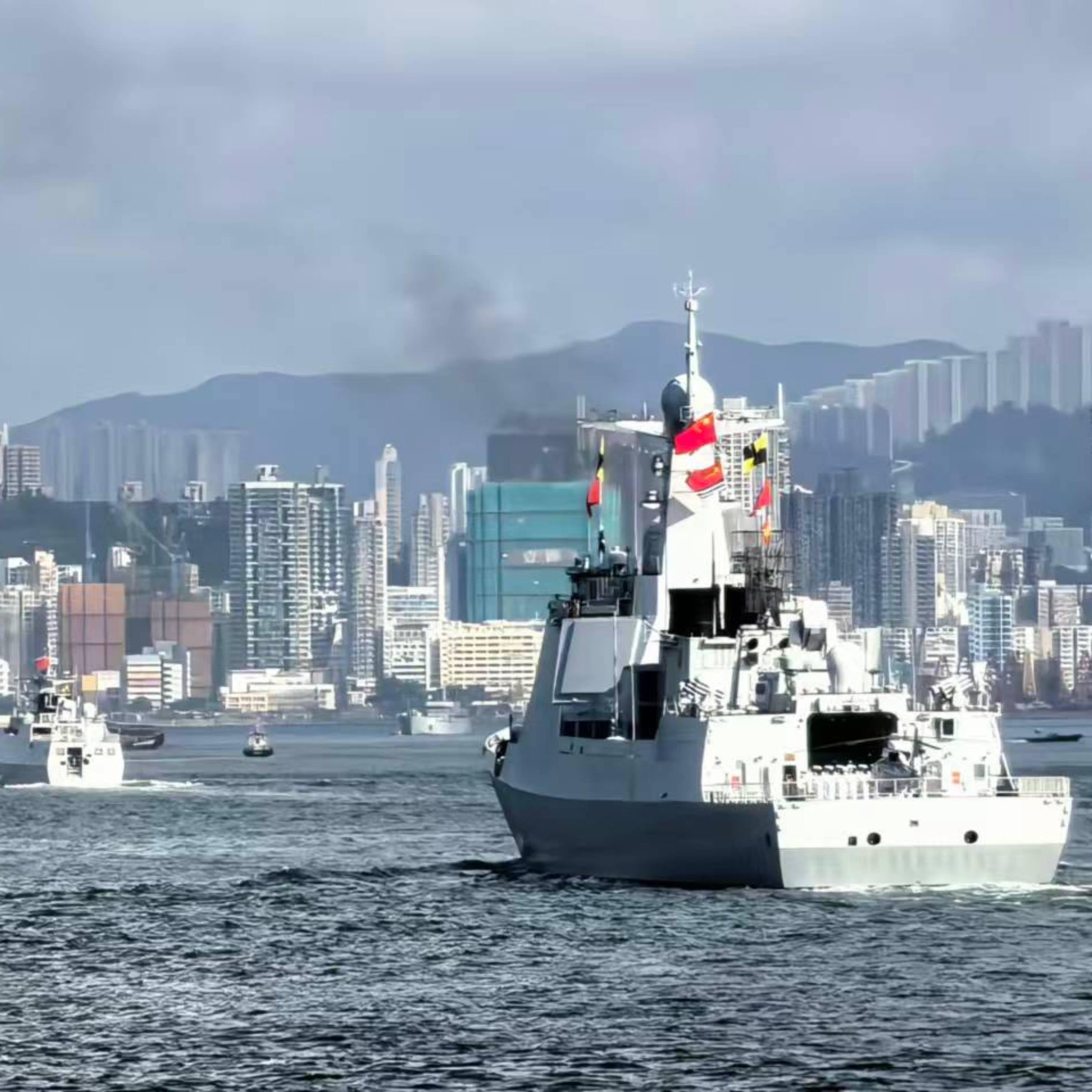PLA Navy vessels arrive in Hong Kong for 5-day port call episode artwork