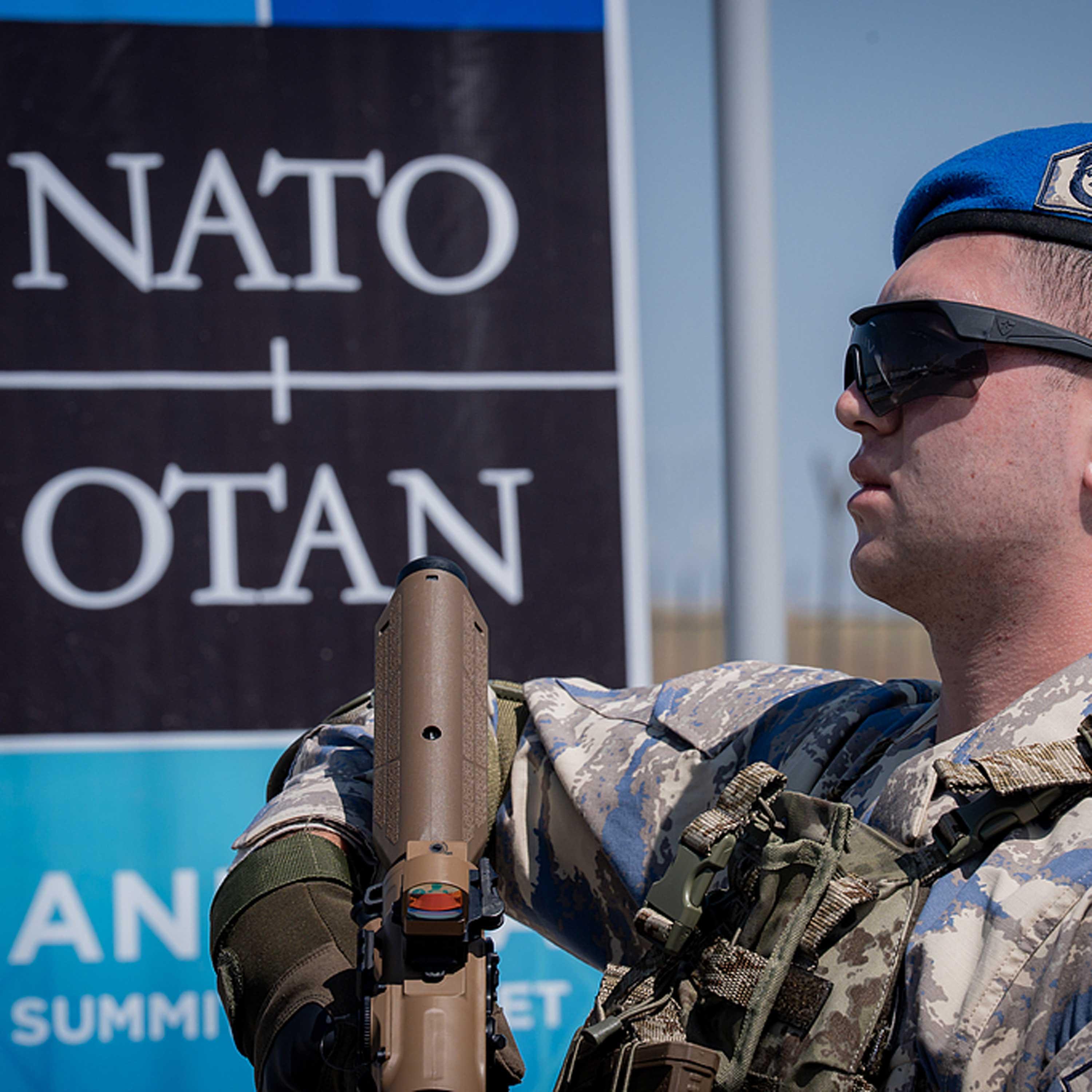 Trump slams "one sided" relationship with NATO as "ridiculous" episode artwork