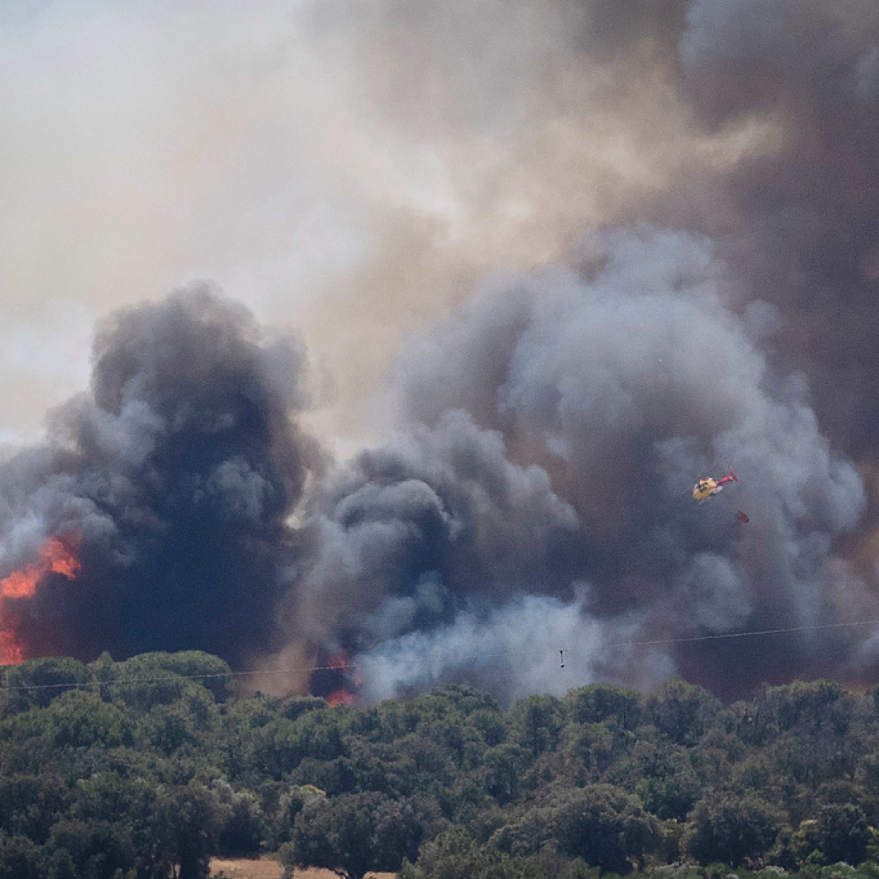 Wildfire rages in northeastern Spain, scorching 2,300 hectares of land episode artwork