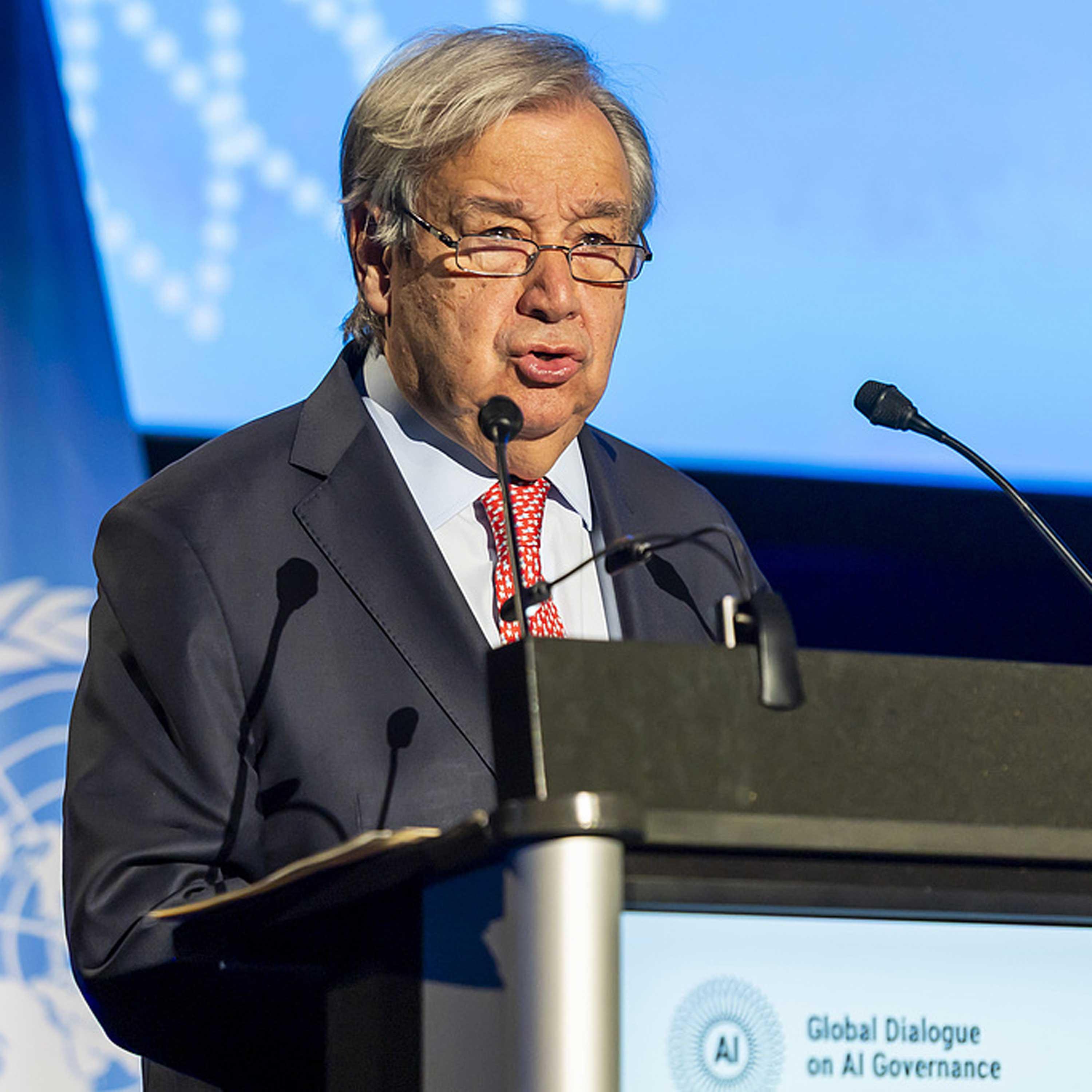 UN chief calls for safe, inclusive AI benefiting all episode artwork