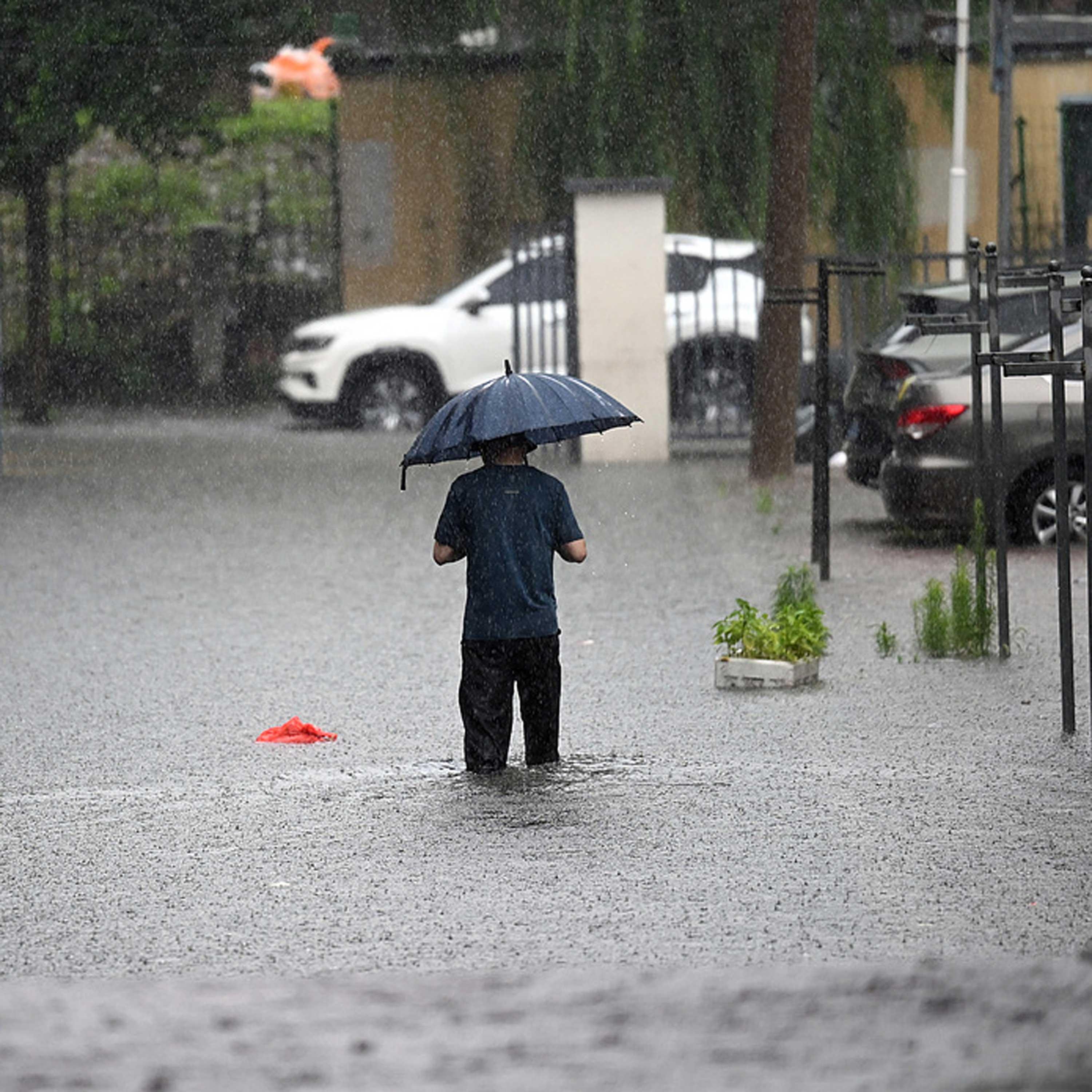 Typhoon Bavi brings heavy rain, flood alerts to north China