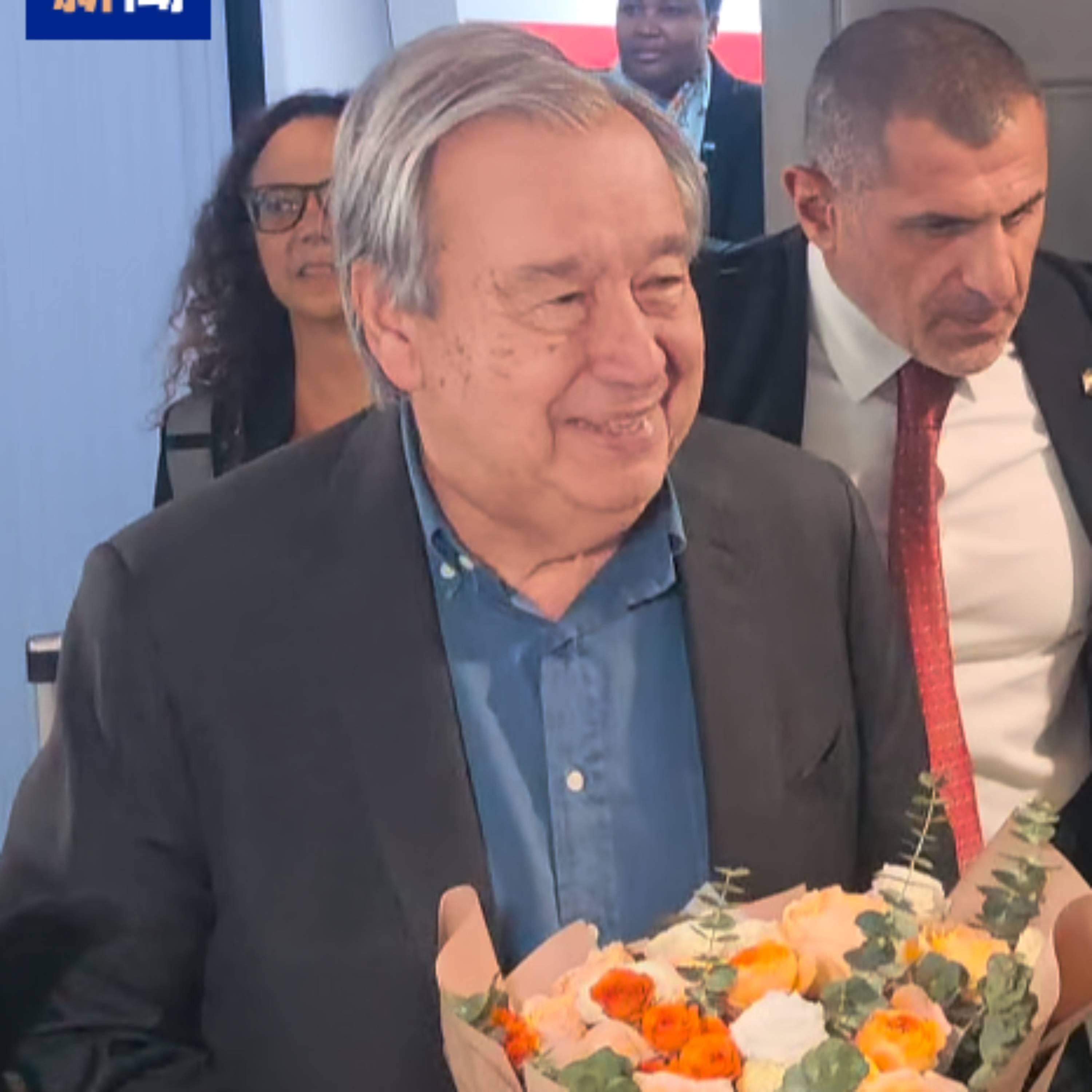 UN chief in Shanghai to attend World AI Conference