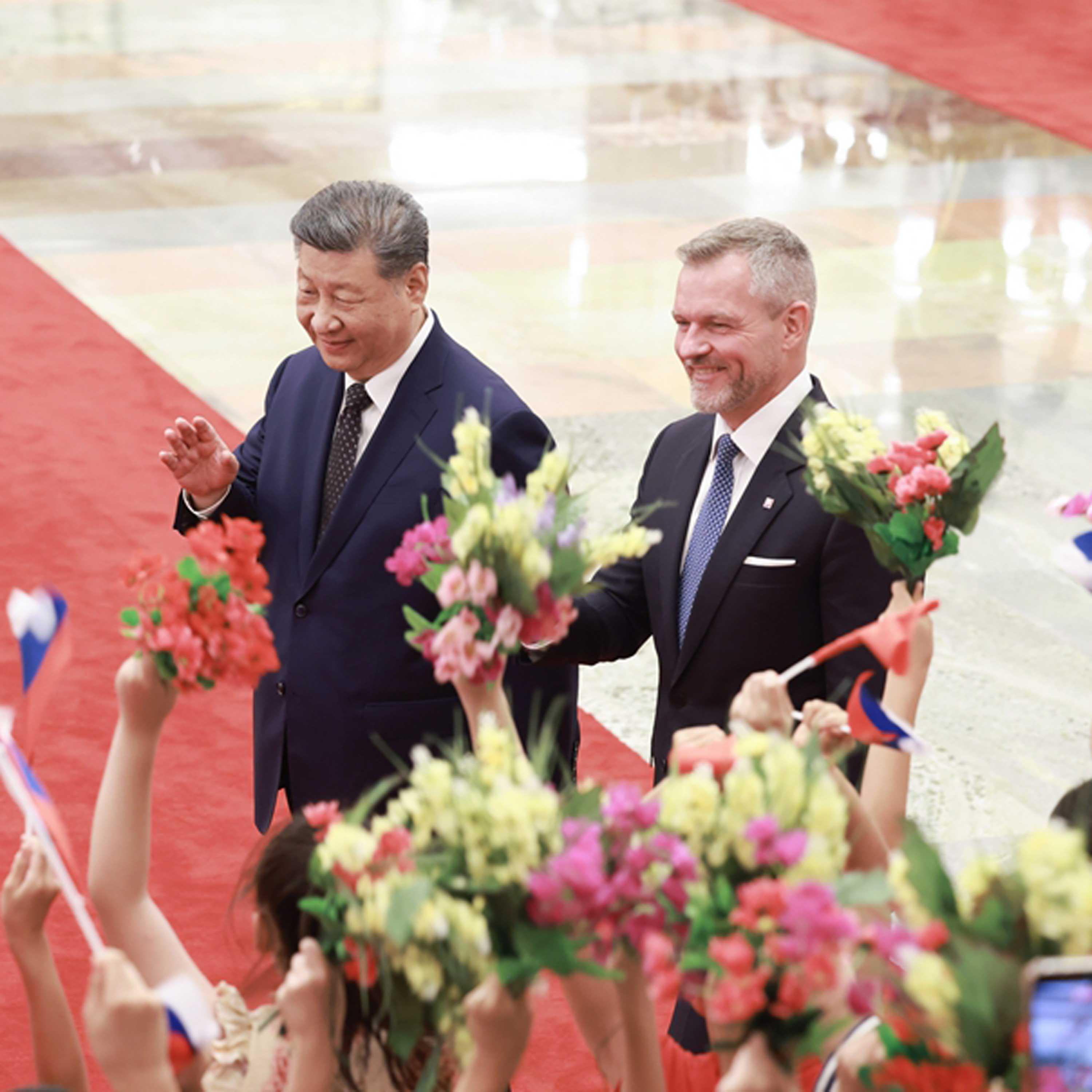 Xi holds talks with Slovak president in Beijing
