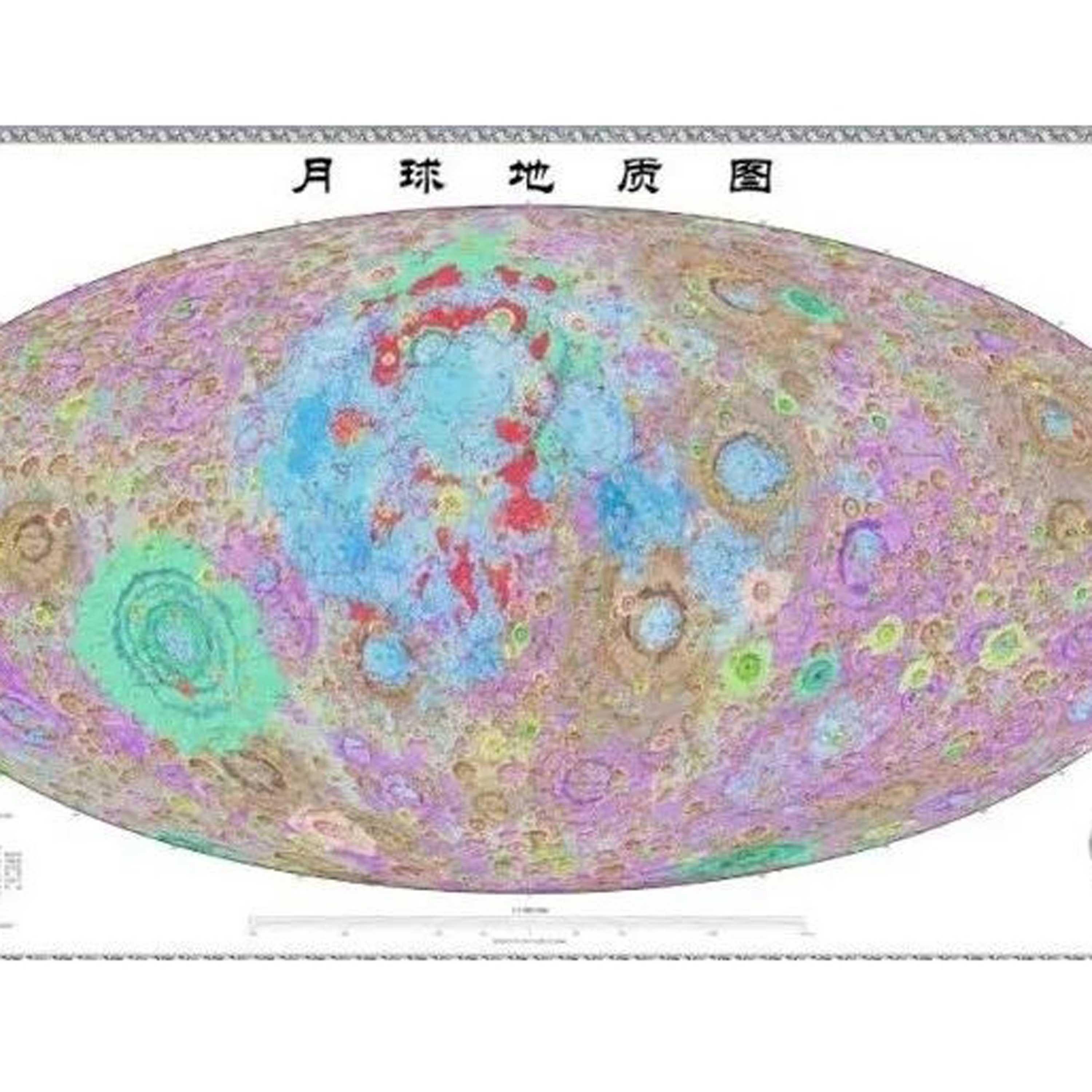 China releases updated geological map of the entire Moon