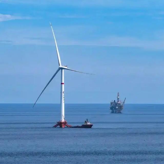 World's first 16-MW tension-leg floating wind platform begins operation