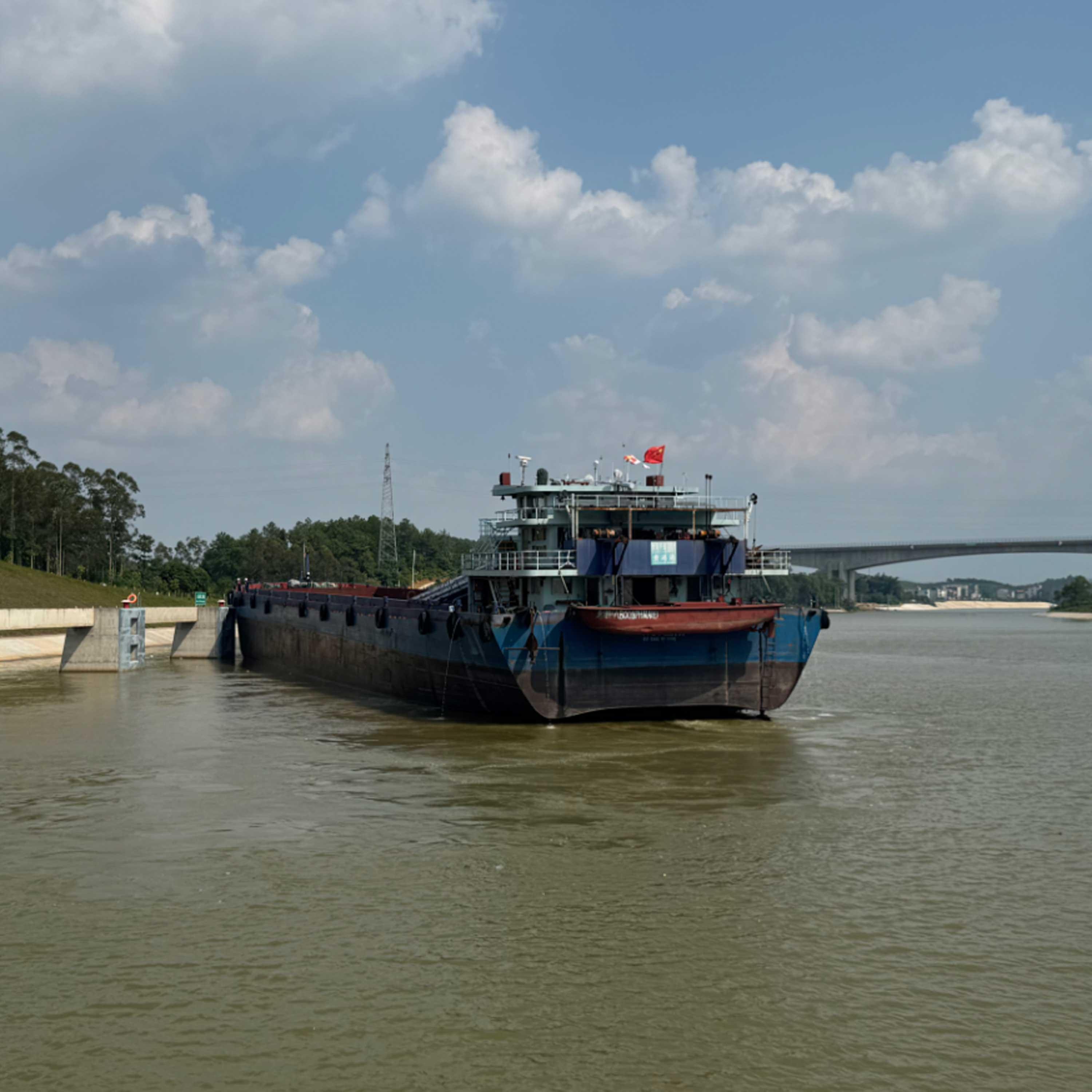 China's major river-to-sea canal begins vessel trials episode artwork