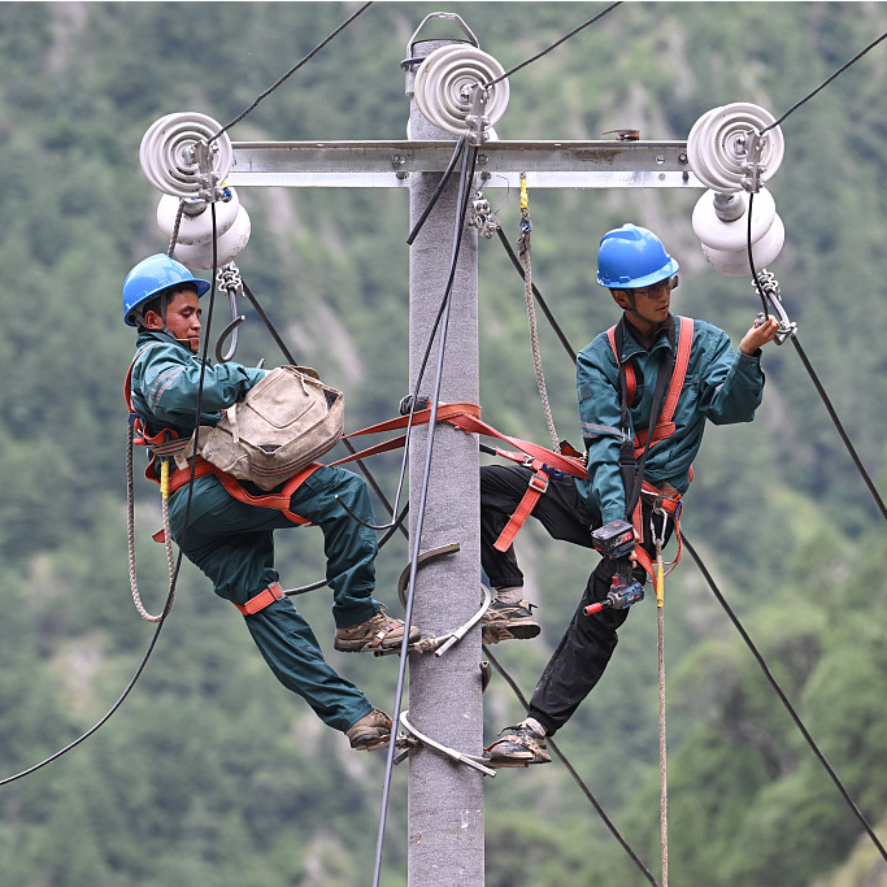 Electricity restored in core area of Gyirong Port episode artwork
