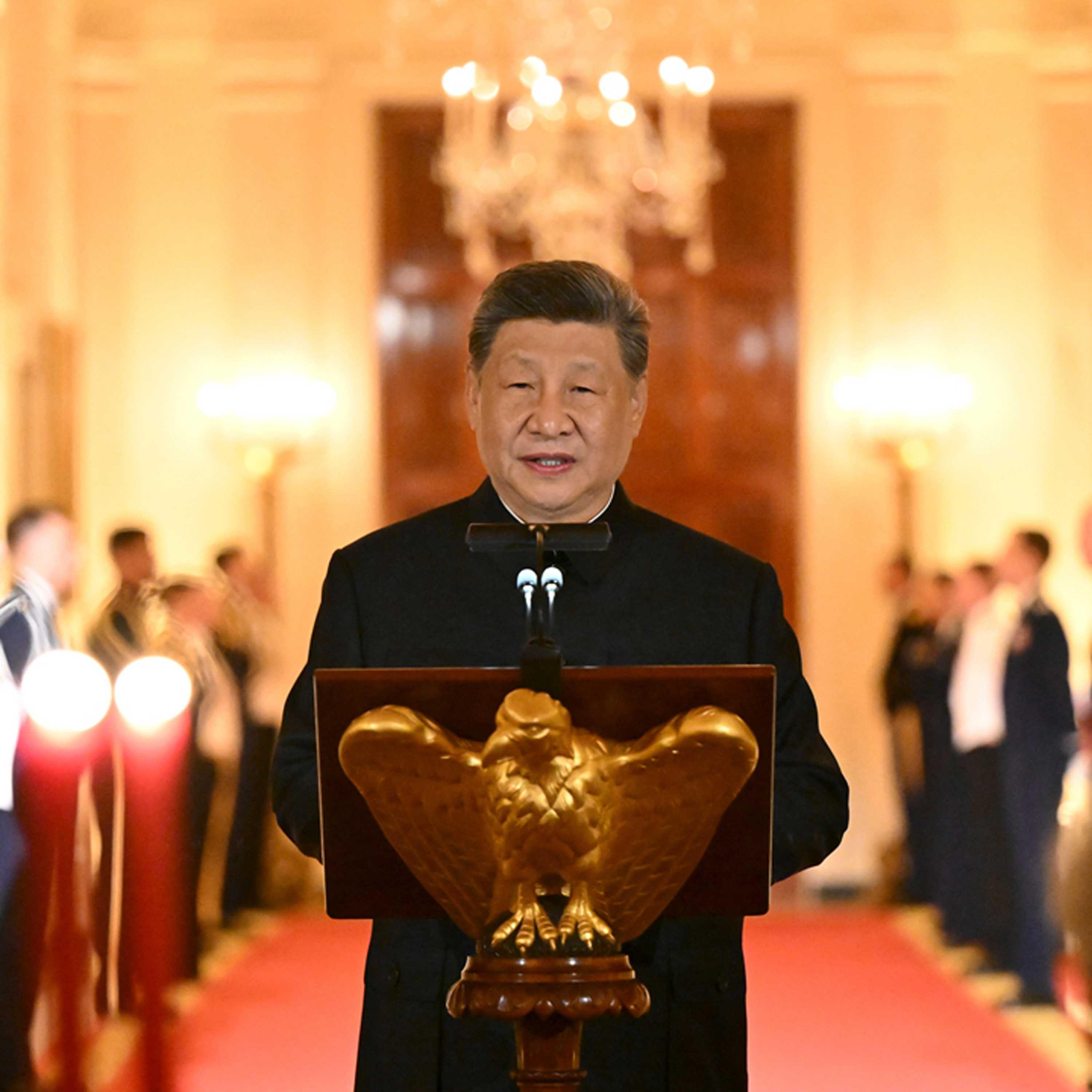 Xi says China-US ties come to another historical juncture episode artwork