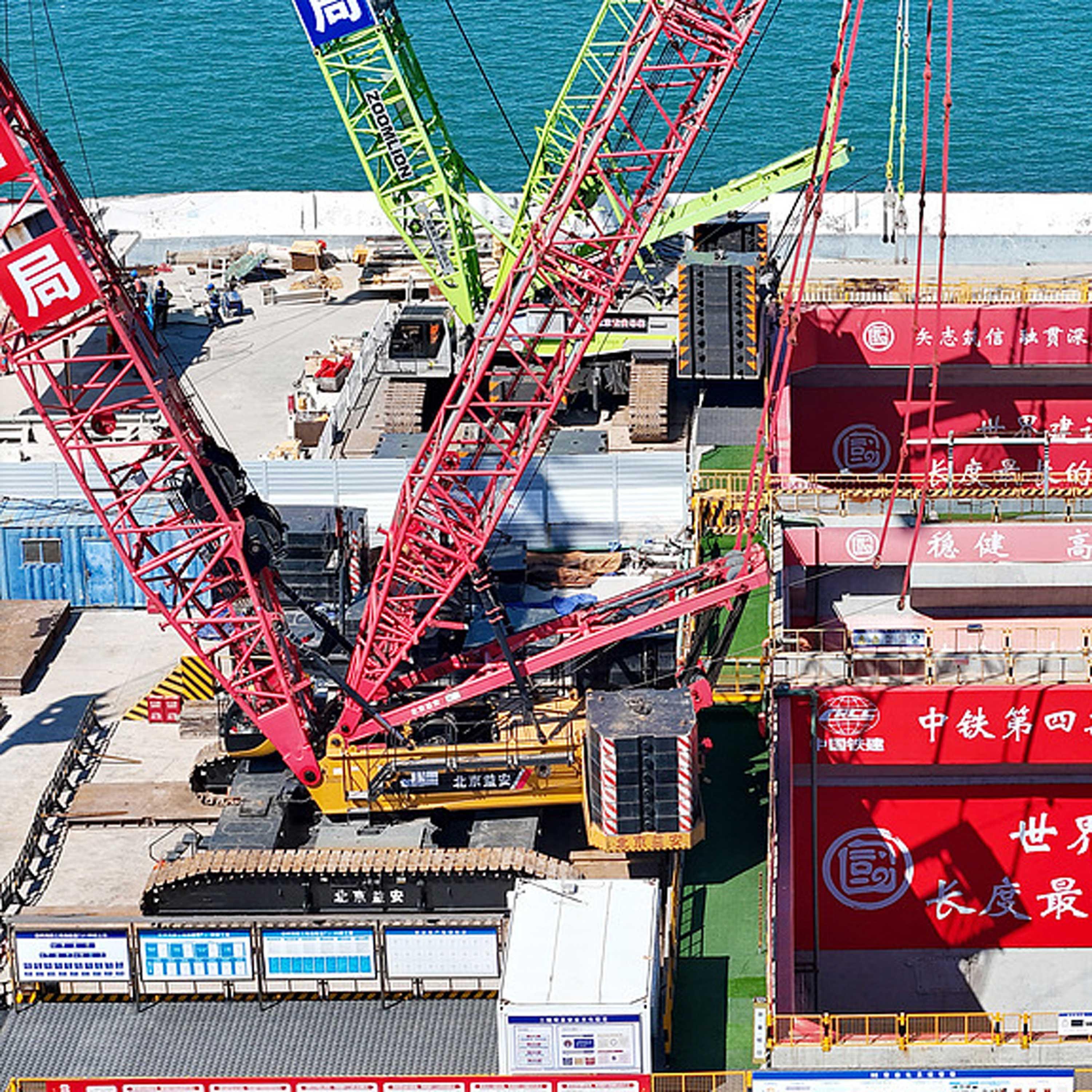 China completes shield tunneling on longest undersea highway tunnel